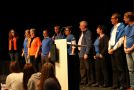 Eröffnung mit Landesvorstand, Landesleitung und Großaktionsleitung.
